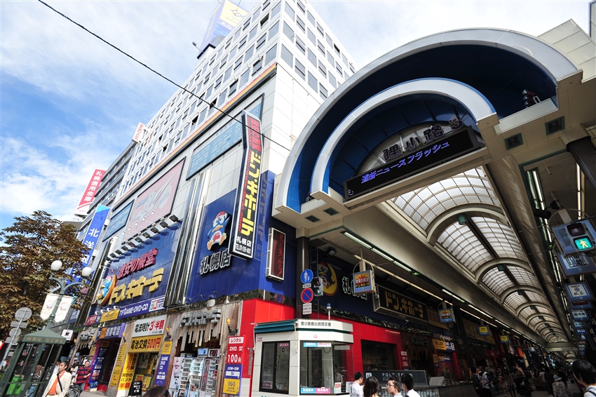 自由行推薦景點：狸小路商店街