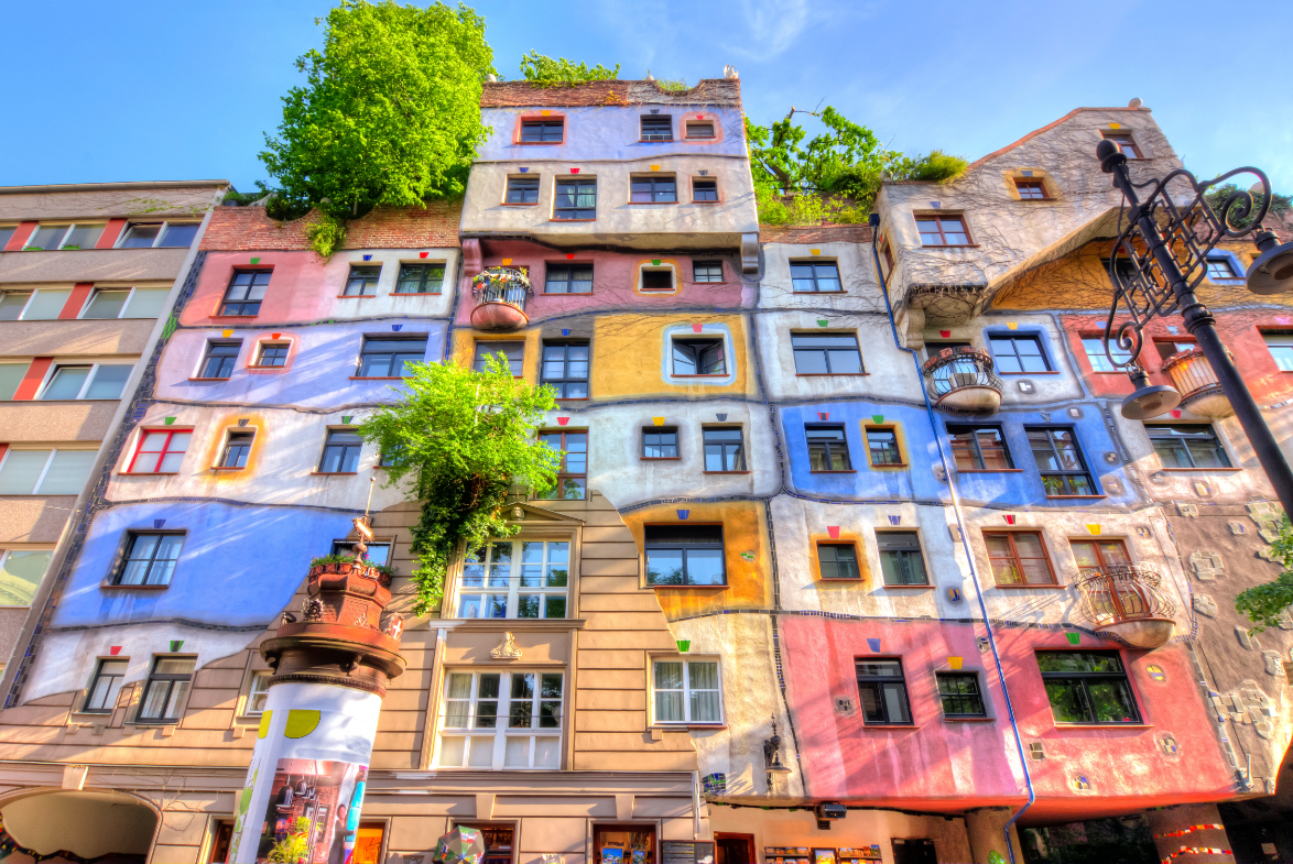 百水公寓 Hundertwasser House