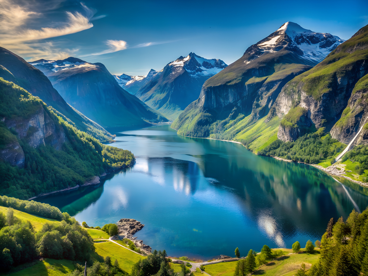 蓋倫格峽灣 Geirangerfjord