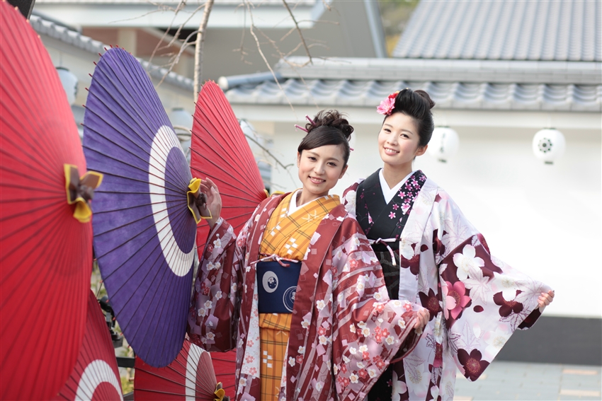 水前寺成趣園和服體驗