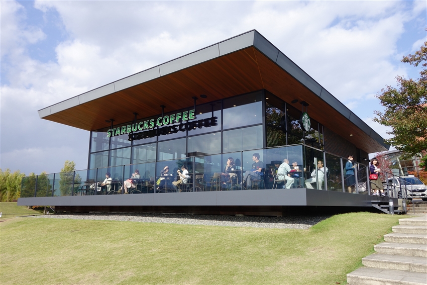 星巴克富山環水公園店