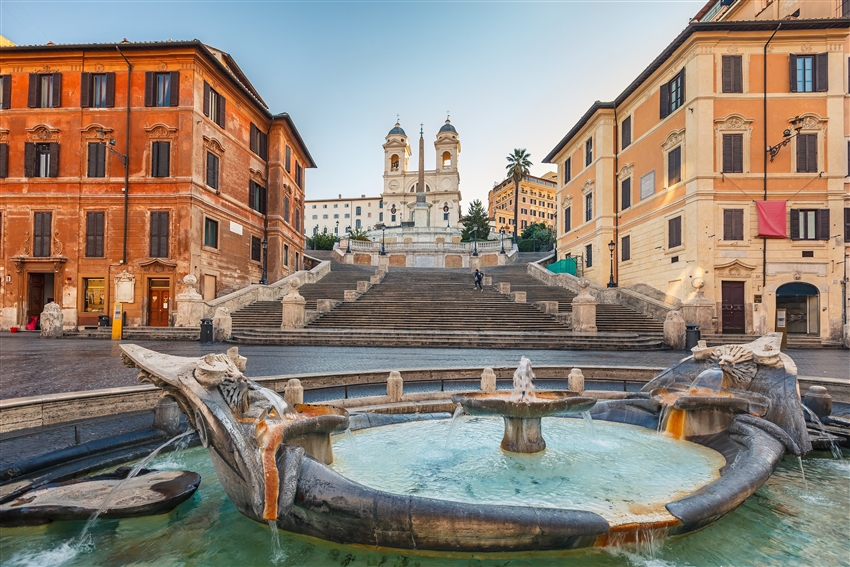 西班牙台階 Scalinata di Trinità dei Monti
