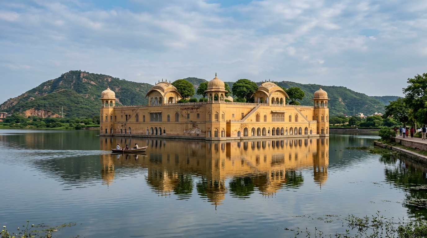 水之宮殿 Jal Mahal 