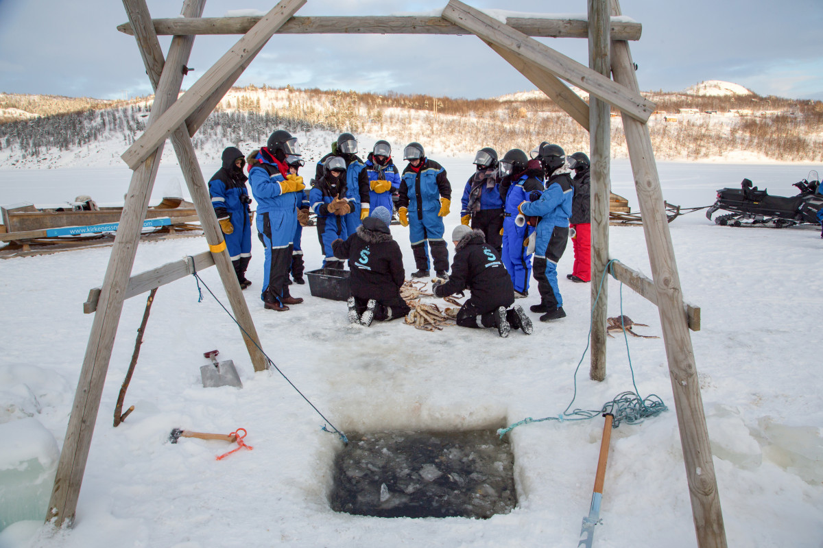 冰釣帝王蟹 King Crab Safari